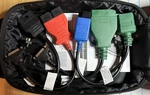 Set Of 5 Replacement Obd Cables For Actron CP9690 Scanner With Manual And Case. Fixed Price $105.00.