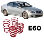 Sport Lowering Coil Spring Suspension Upgrade Set For Bmw E60 03-10 Red 4PCS. Fixed Price $189.91.