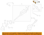 Ford Oem 08-12 Escape Steering Column Assembly-flange Bolt W302562S300. Fixed Price $25.00.