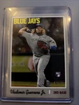 Vladimir Guerrero Jr. 2019 Topps Heritage Action Variation Rc Sp #504 Blue Jays. Fixed Price $34.49.