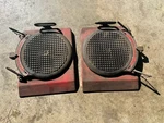 Vintage Snap-on Blue Point WA-62 Wheel Turntables Alignment Pair. Fixed Price $550.00.