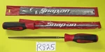 Snap-on Tools 3 Piece Mixed Files Soft Grip Red Handles. Fixed Price $115.00.
