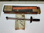 Vtg Craftsman 1/2'' Drive Beam Torque Wrench Metal Handle 4464 With Box&inst Usa. Fixed Price $40.00.