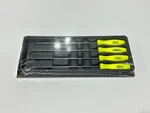 New Snap-on Tools Usa 4PC Hi Vis Mini Hard Handle Long Pick Awl Set, ASAL204BHV. Fixed Price $149.99.