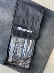 For Snap-on Tools Red 4PC Instinct Handle Soft Grip Mixed File Set SGFMA104. Fixed Price $120.00.