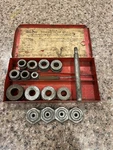 Vintage Snap-on Blue-point A-157A Bushing Driver Set Usa Metal Box (incomplete). Fixed Price $65.00.