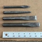 Cornwell FC2407, FC10 CP6 GC4 3/4" X 7" Cold Chisel Set Of. Fixed Price $25.00.