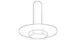 Oem New Ford 2015-2020 F-150 F-250 / F-350 Super Duty Tail Gate Nut W717086-S439. Fixed Price $17.68.