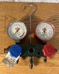 Mac Tools R-134A Manifold Gauge Set Made In Usa No Hoses -untested. Fixed Price $55.20.