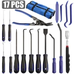 17PCS Precision Pick & Hook Set With Scraper And Magnetic Telescoping Tool Kit. Fixed Price $20.99.