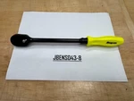 Snap-on Tools New Rare Hi-viz 3/8" Drive Hard Grip Black Long Ratchet GFHLD80HV. Fixed Price $499.95.