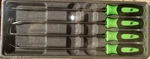 Snap-on 4PC Green Soft Grip Long Miniature Pick Set SGLASA204CG New Usa. Fixed Price $109.99.