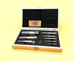 9 Pc Spiral Screw Extractor Set Round Easy Outs Drill Hog Lifetime Warranty. Fixed Price $56.99.