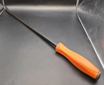 Snap SPBS24 - 24" Long Orange Handle Striking Pry Bar. Gc, Usa. Straight. Fixed Price $55.00.