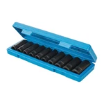 Silverline Deep Impact Socket Set 1/2" Drive 6PT Metric Pieces 10-22MM 586290. Fixed Price $53.42.