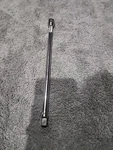 Snap-on Tools New 3/8" Drive 11" Length Knurled Chrome Socket Extension FXK11. Fixed Price $41.00.