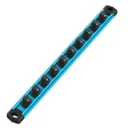 Workpro 3/8'' Dr Magnetic Organizer Aluminum Alloy Rail(no Socket). Fixed Price $16.99.