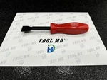 Snap-on Tools Usa New Red Hard Handle 8" Rigid Carbon Scraper CSA8CR. Fixed Price $83.95.
