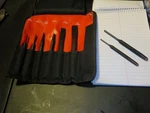 Matco Punch And Chisel Set SPC6PA 6PC W/pouch 2PC Snap On PPC104A PPC106A. Fixed Price $45.00.
