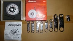 Snap On TA360 Torque Angle Gauge, Spline Adaptors, 3/8" Male Drive,open. Fixed Price $345.00.