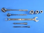 Vintage John Deere 1/2 Inch Drive Set Lot Of 8. Fixed Price $110.00.