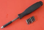 Snap-on Magnetic 1/4" Hex Screwdriver Black Hard Storage Handle SSDM40A Marked. Fixed Price $28.83.