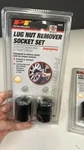 Performance Tool Emergency Lug Nut Removal Set- Black #M980. Fixed Price $18.00.