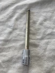 Snap-on Tools Usa FABLM8 3/8" Drive 8MM Metric Long Length Ball Hex Socket B4. Fixed Price $15.00.