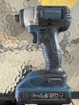 Hercules 20V Lithium-ion Impact Driver Blue Black 2.5AH Battery Included. Fixed Price $60.00.