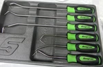 Snap-on 6PC Soft Grip Green Radiator Hose Pick Set #SGRHT6BG. Fixed Price $189.99.