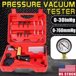 Manual Brake Bleeder Vacuum Pump Kit Automotive Fluid Test Tools For Car Truck. Fixed Price $17.99.