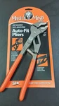 Mastermind 800334 Autofit 10" Self-adjusting Auto-fit Pliers Set 5. Fixed Price $45.00.