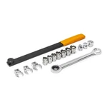 Gearwrench 15 Piece Ratcheting Serpentine Belt Tool Set 3680D. Fixed Price $63.07.