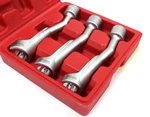 3PC Injection Fuel Line Crowfoot Wrench Set 14MM,17MM,19MM 12PT. Bmw Benz. Fixed Price $33.99.