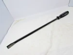 Vintage Black Handle Snap-on SPB24 Pry Bar Nice Clean Straight Tool. Fixed Price $75.00.