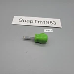 Snap On Tools SDD1 Green Slotted Straight Flat Tip Screwdriver Usa. Fixed Price $12.99.