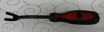 Mac Tools 9-1/4" Long Red And Black U-notch Upholstery #UT4U. Fixed Price $25.00.