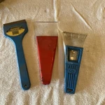 3 Windshield Ice Scrapers. Fixed Price $8.00.