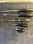 Snap On Tools Slotted 5 Pc Screwdriver Sddi STD3 SDD4 STD6 STD8. Fixed Price $67.95.