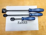 Snap-on Tools Usa New Power Blue Hard Handle Rigid Carbon Scraper Set CSA300MB. Fixed Price $179.95.