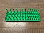 Snap On KA383FRGN 3/8" Sae Row Post Socket Tray Green. Fixed Price $37.00.