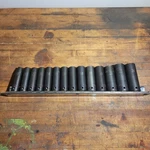 Cornwell Usa 14PC 1/2" Drive Metric Deep Impact Socket Set W/ Tray, 10MM To 24MM. Fixed Price $349.00.