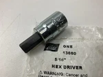 Lisle 13660 - 3/8" Drive 5/16" Sae Hex Bit Socket, Made In Usa. Fixed Price $8.05.
