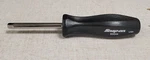 Snap-on Nut Driver Spanner 7-1/4" Black Hard Handle Standard Shank. Fixed Price $34.99.