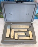 Brown & Sharpe 4-PC Precision Steel Workshop Square Set 2-6" 599-540-2346 Case. Fixed Price $125.00.
