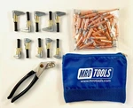 Zephyr Kwik-lok Cleco Fasteners + Pliers Clamps W/ Bag (KZ1S50-1/8SG). Fixed Price $67.00.