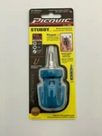 Picquic Stubby Multi Bit Screwdriver Ideal For The Kitchen Drawer Bright Blue. Fixed Price $12.99.