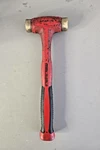 Snap-on HBBT24 24OZ Brass Dead Blow Hammer 12" Plastic/rubber Handle Red/black. Fixed Price $49.95.