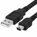 5 Pin Mini Usb Cable Data Sync Charging Cord Blk For Camera Nuvi Gps PS3 MP3. Fixed Price $7.99.