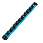 Workpro 1/2'' Dr Magnetic Socket Organizer Multicolor Aluminum Alloy Rail. Fixed Price $16.99.